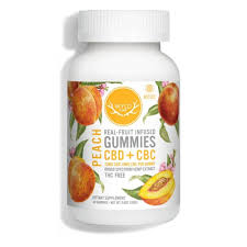WYLD CBD+CBC 300mg GUMMIES 10ct/JAR PEACH