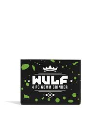 WULF GRINDER 4pt 50mm BLACK GREEN SPLATTER