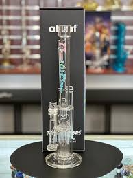 ALEAF THE SHORTIE 12.2" WATERPIPE W/INLINE PERC AL2078 PURPLE
