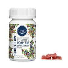 WYLD CBD 250mg GUMMIES 10ct/JAR HUCKLEBERRY