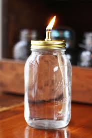 OIL BURNERS 5" MASON JAR W/STICKER