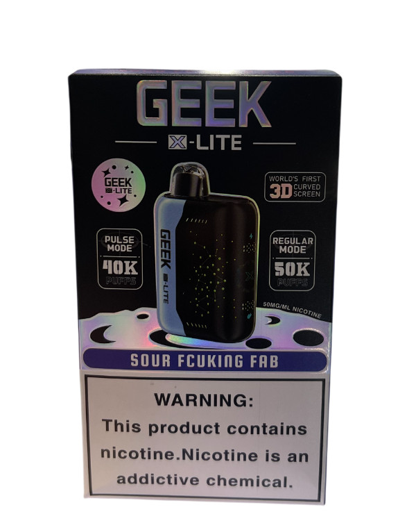 GEEK X LITE 50000 SOUR FUCKING FAB