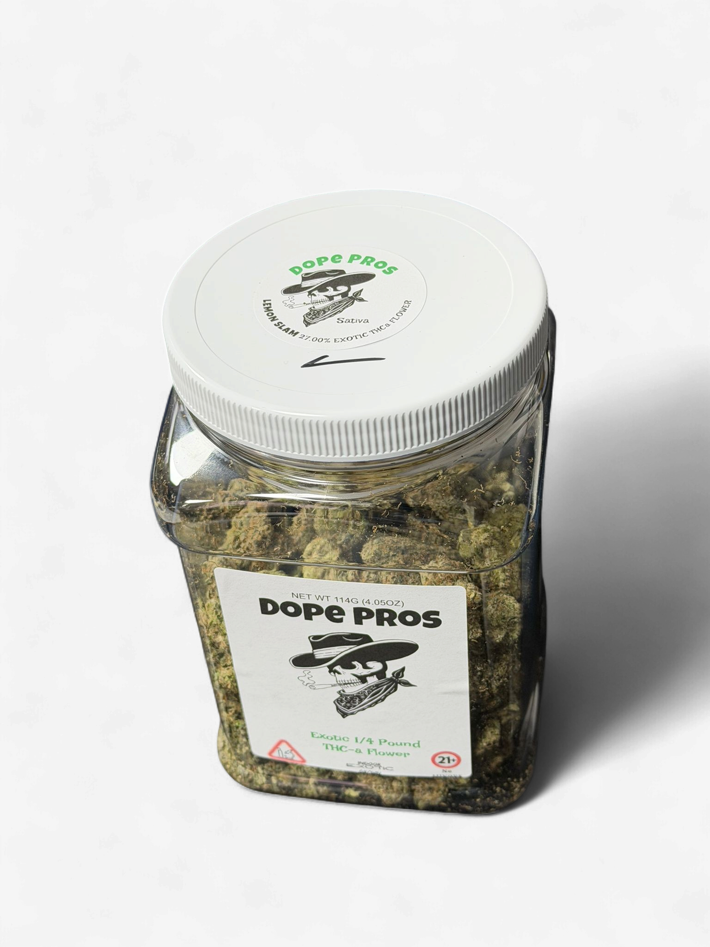DOPE PROS EXOTIC FLOWER LEMON SLAM SATIVA