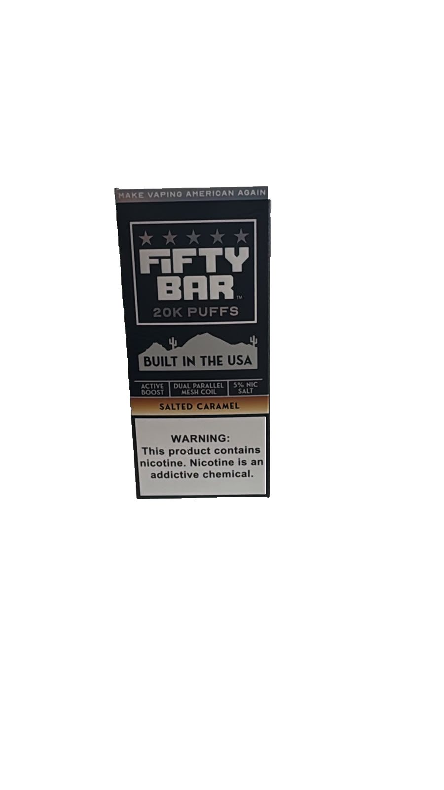 FIFTY BAR 20K SALTED CARAMEL