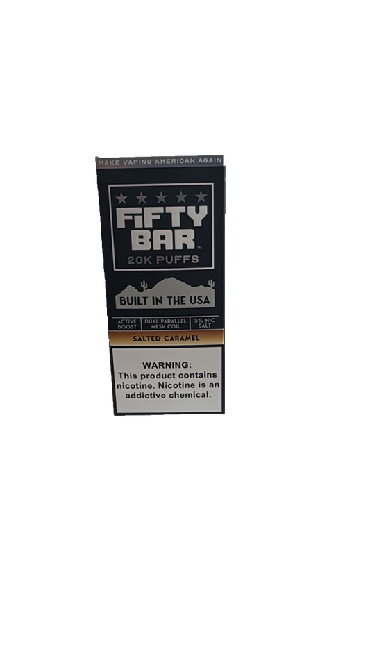 FIFTY BAR 20K SALTED CARAMEL