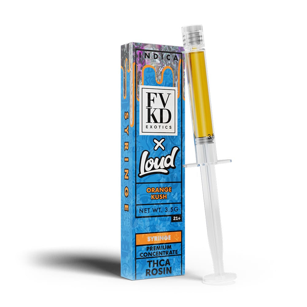 FVKD X LOUD THCA 3.5 SYRINGE (ORANGE KUSH)