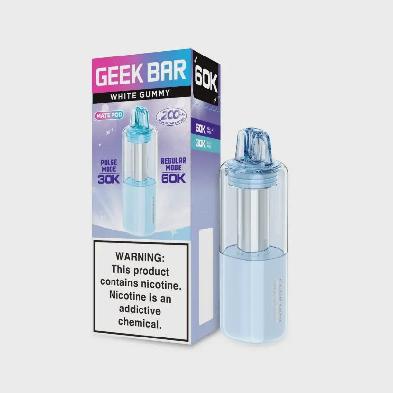 GEEK BAR 60K REFILL POD WHITE GUMMY