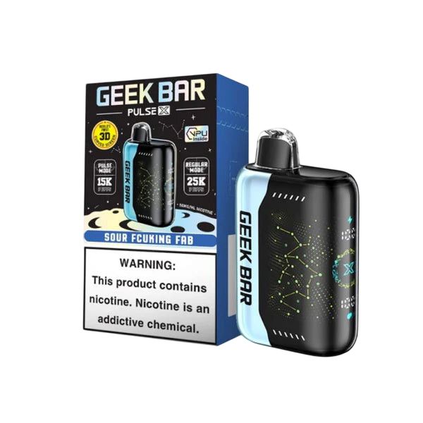 GEEK PLUS PULSE X 40000 PUFFS SOUR FUCKING FAB