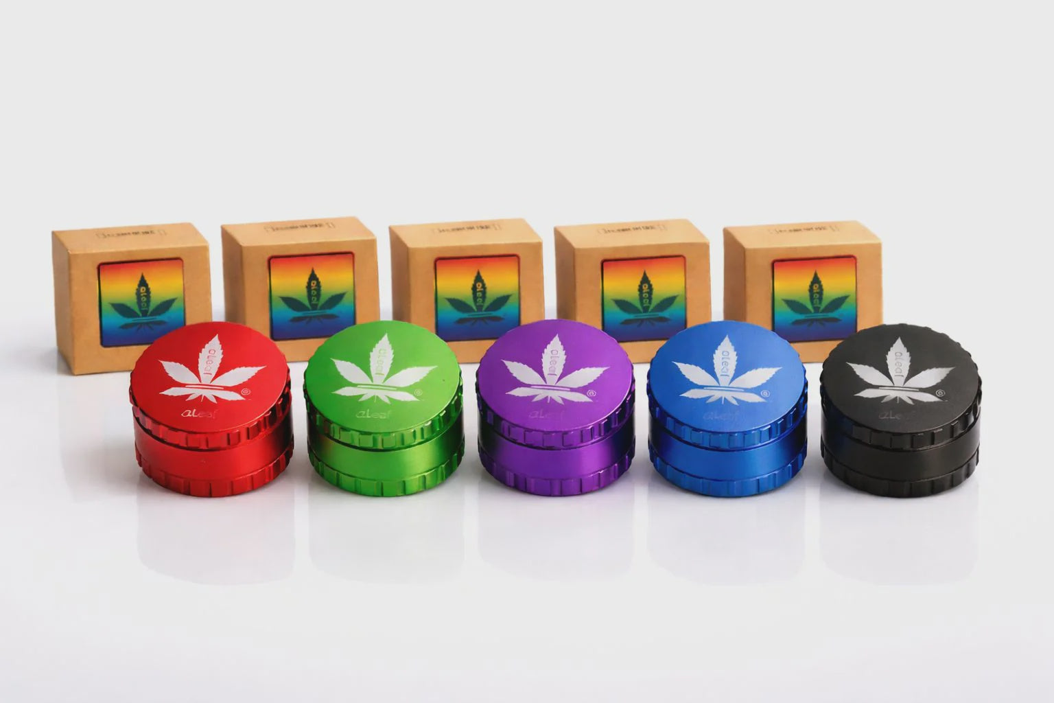 ALEAF GRINDER 63MM 4PT PURPLE