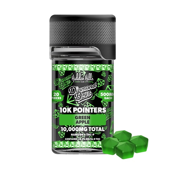 HIDDEN HILLS GREEN APPLE 10KMG