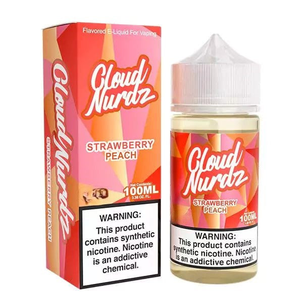 CLOUD NURDZ STRAWBERRY PEACH 6MG/100ML