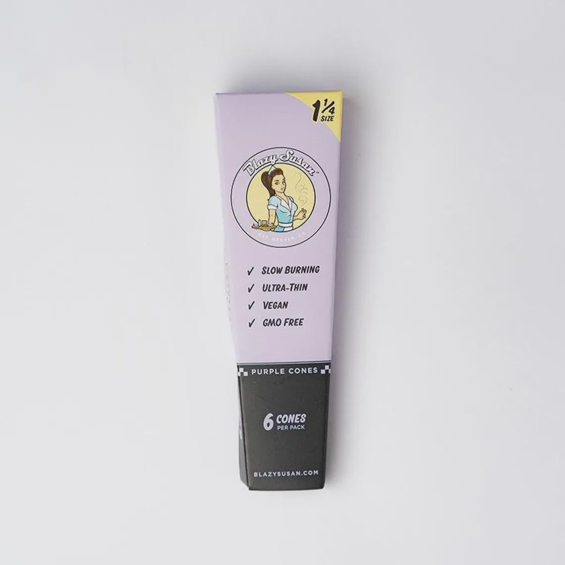 BLAZY SUSAN PURPLE 1 1\4 6PCS