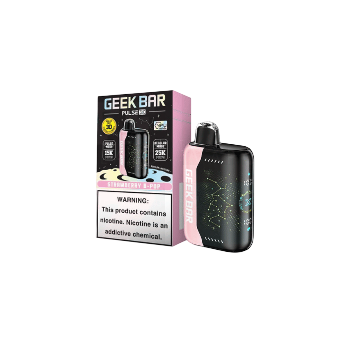 GEEK PLUS PULSE X 40000 PUFFS STRAWBERRY B-POP