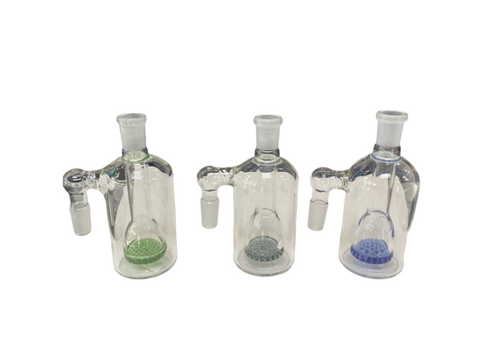 ASH CATCHER 90° 14M/14F W/ HONEYCOMB PER