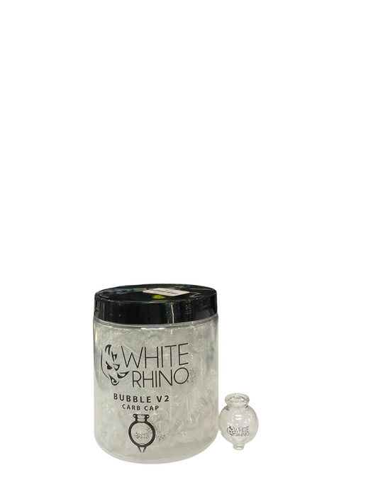 WHITE RHINO BUBBLE V2 CARB CAP SMALL
