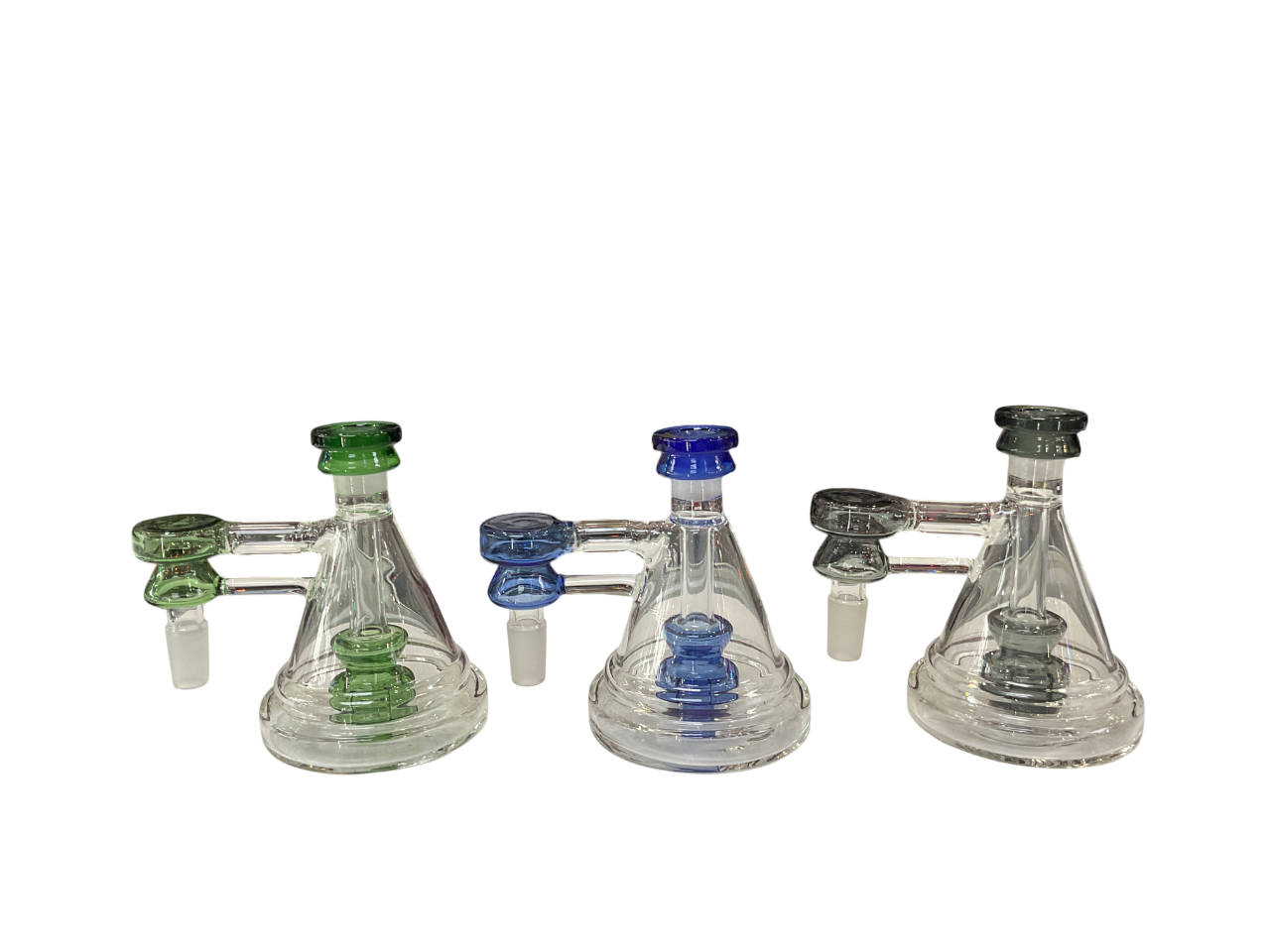 ASH CATCHER 90° 14F/14M BEAKER W/ SHOWERHEAD