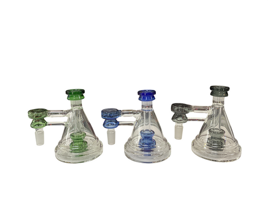 ASH CATCHER 90° 14F/14M BEAKER W/ SHOWERHEAD