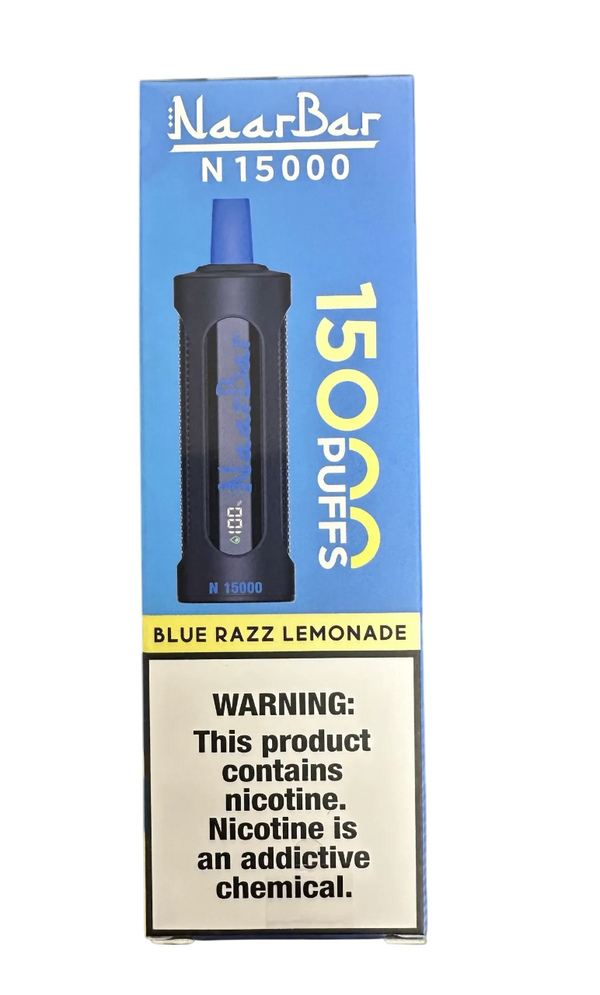NAAR BAR 15000 BLUE RAZZ LEMONADE