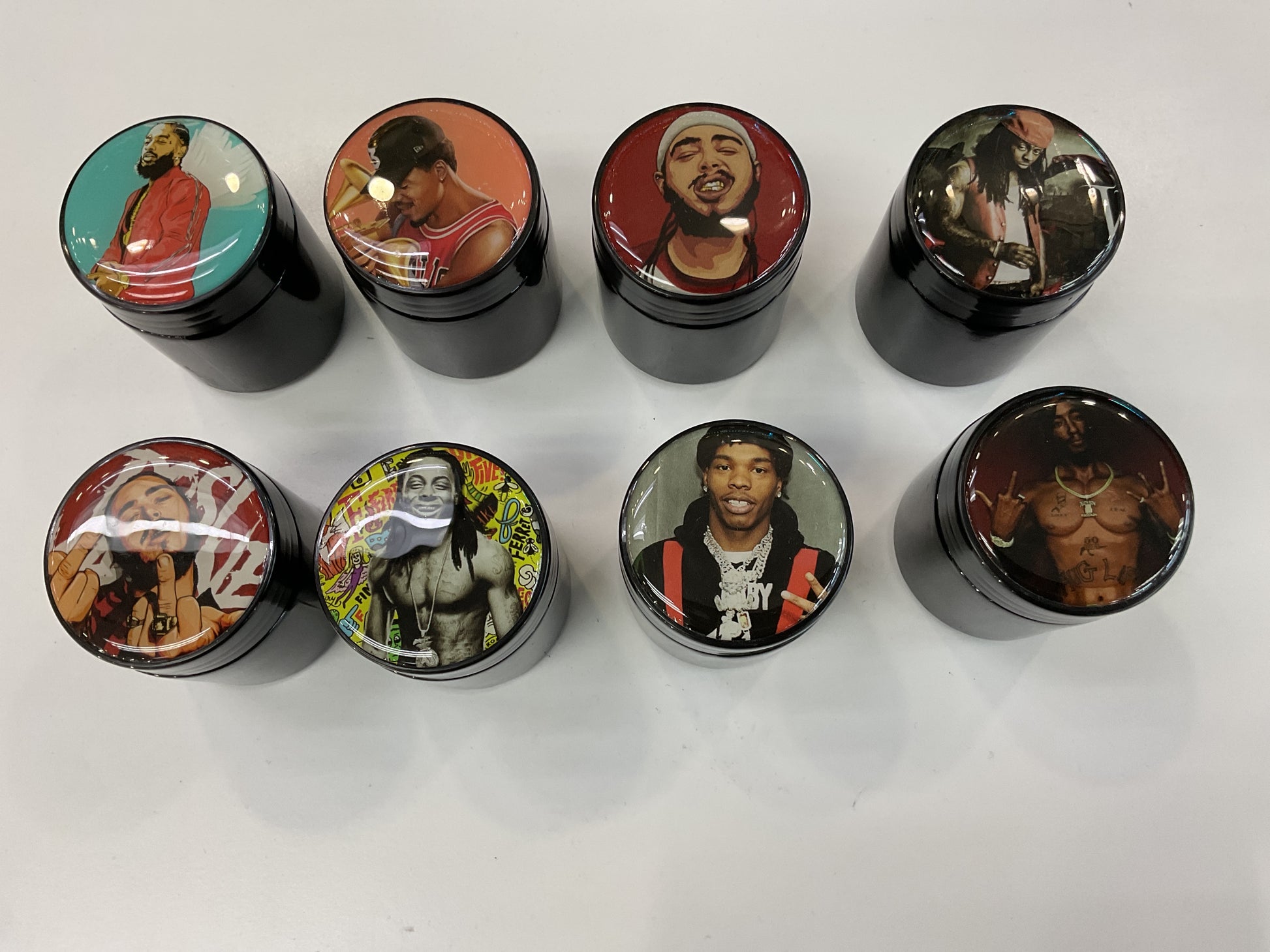 SMALL GLASS JARS