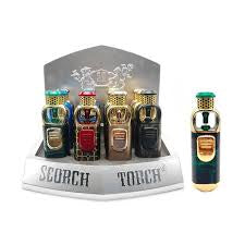 SCORCH TORCH STANDING PENCIL TORCH W/OPENING TOP 12/DISPLAY 61795