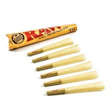 Raw 1 1\4 6 CONES PER PACK