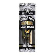 KING PALM LEAF TUBE GLASS TIP
