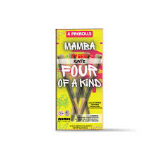 MAMBA FOUR OF A KIND 2G PREROLLS 4PK MONKEY PIE