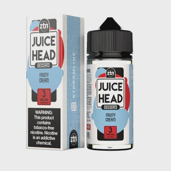 JUICE HEAD DESSERTS FRUITY CREAM 3MG/100ML