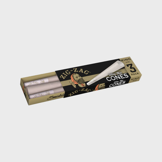 Zig Zag Ultra Thin Cone King Size 3 PCK
