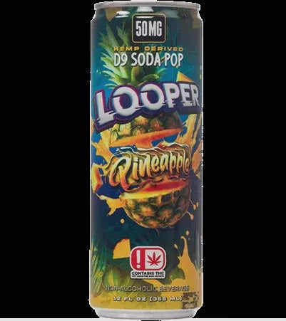 LOOPER D9 SODA PINEAPPLE 50MG