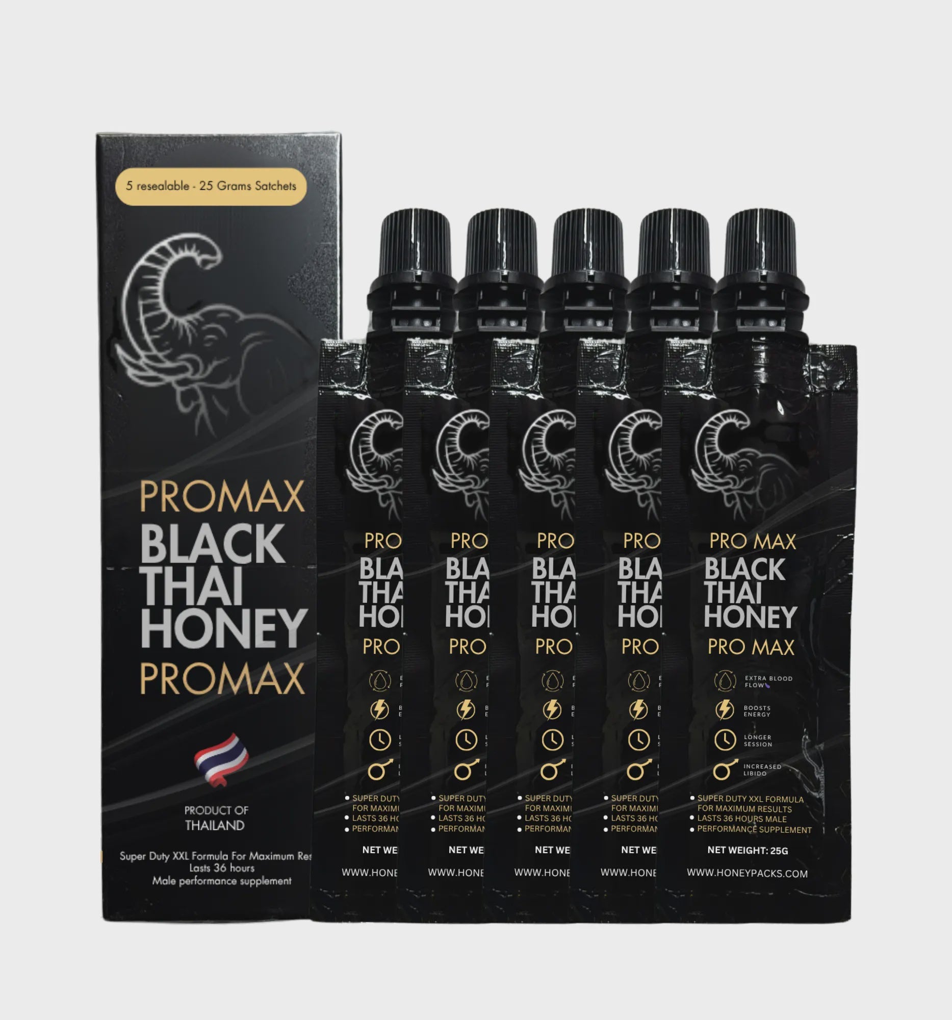 BLACK THAI HONEY PRO MAX 15/PK