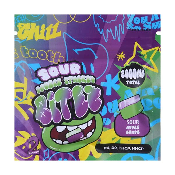 BITEZ SOUR APPLE GRAPE