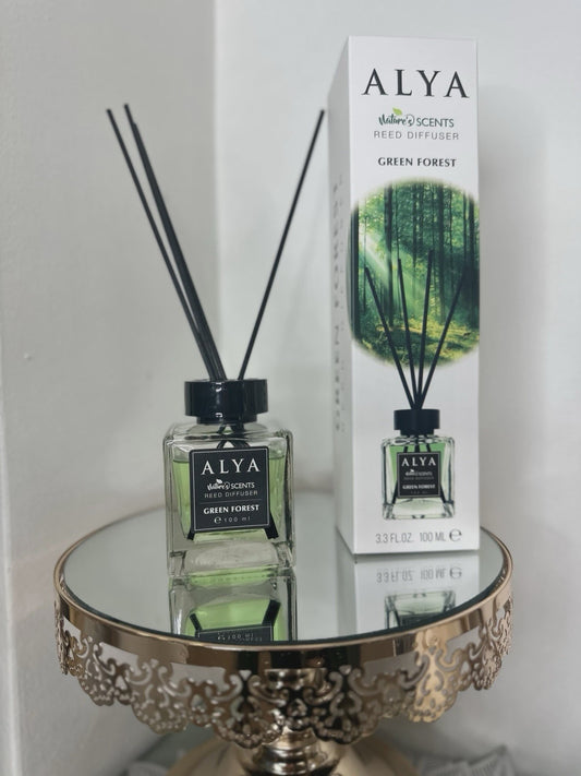 ALYA NATURE'S SCENTS REED DIFFUSER 3.4FL G 100ML 30ct/DISPLAY ASSORTED