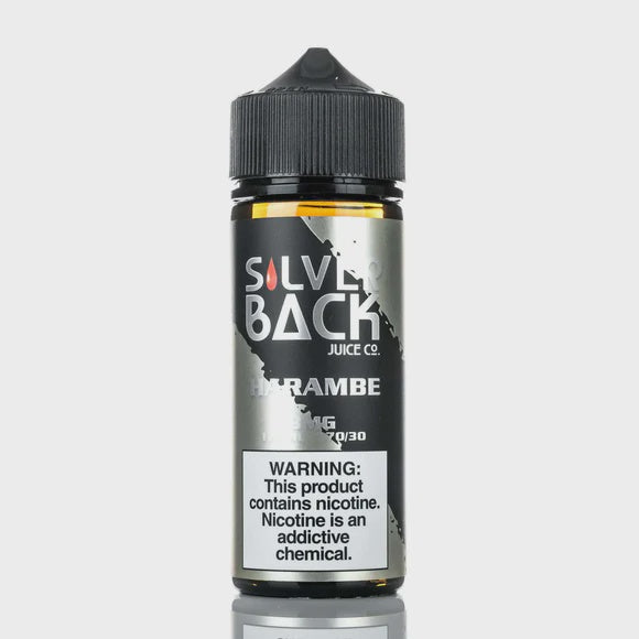 SILVER BACK JUICE CO. - HARAMBE- 3MG 120ML 70/30