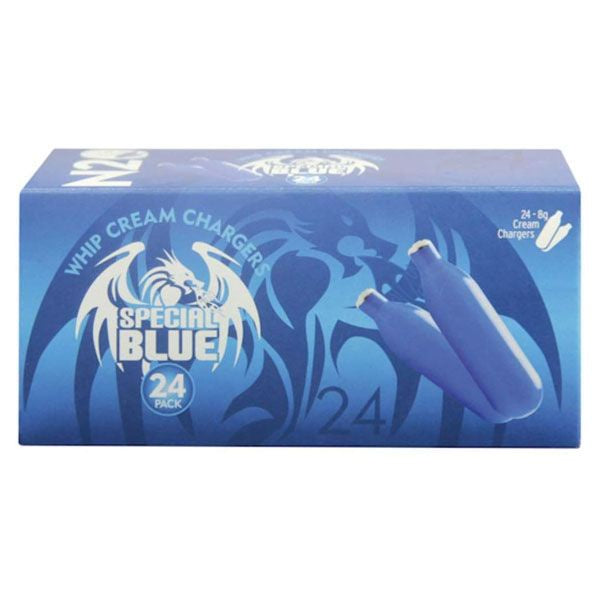 SPECIAL BLUE 24 CREAM CHARGERS
