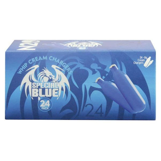 SPECIAL BLUE 24 CREAM CHARGERS