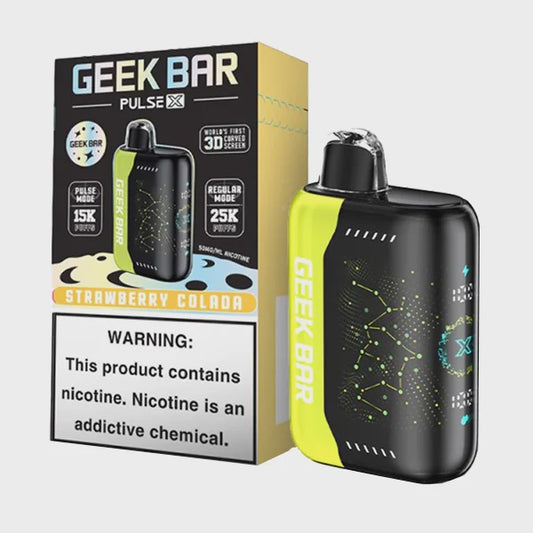 GEEK BAR PULSE X 25K STRAWBERRY COLADA