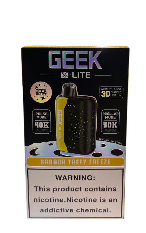 GEEK X LITE 50000 BANANA TAFFY FREEZE