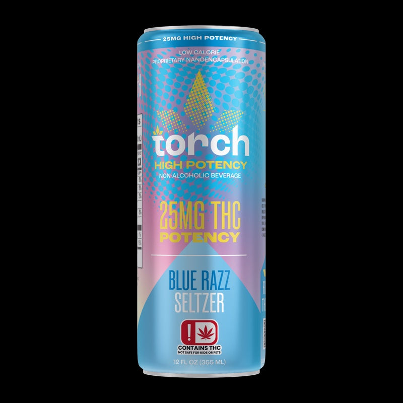 TORCH HIGH POTENCY 25MG THC POTENCY BLUE RAZZ