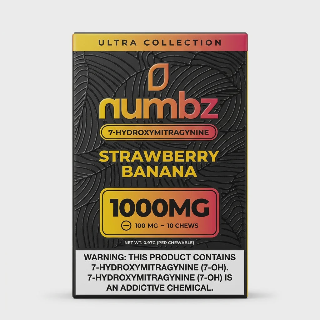 NUMBZ STRAWNANA 1000MG