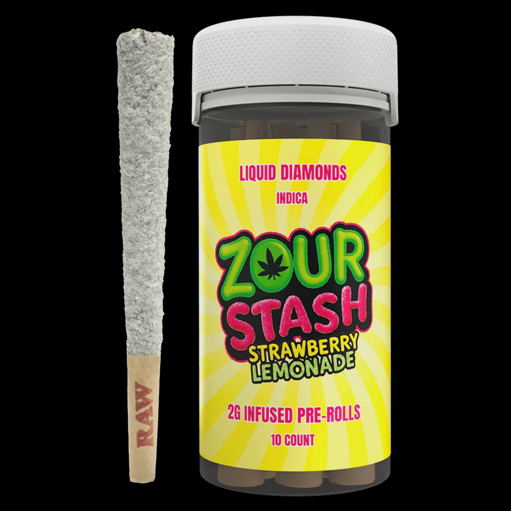 ZOUR STASH STRAWBERRY LEMONADE