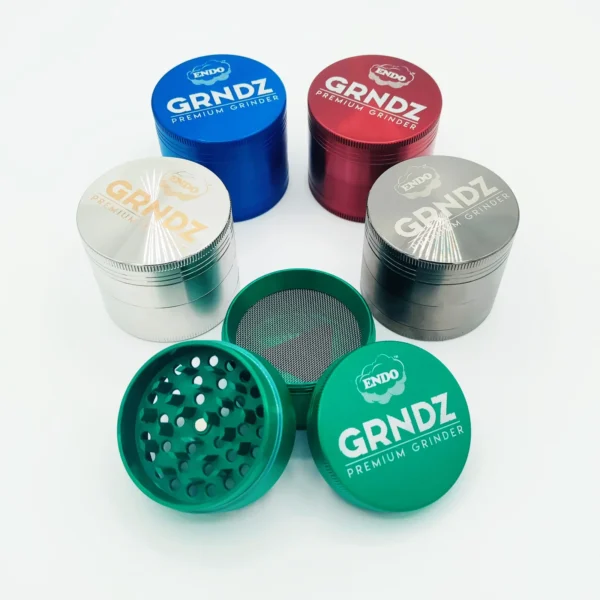 4Pc Premium Grinder 50mm