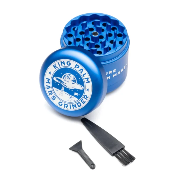 King Palm Grinder Blue