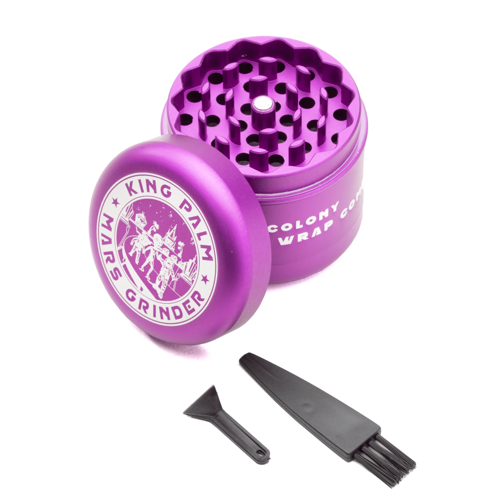 King Palm Purple Grinder